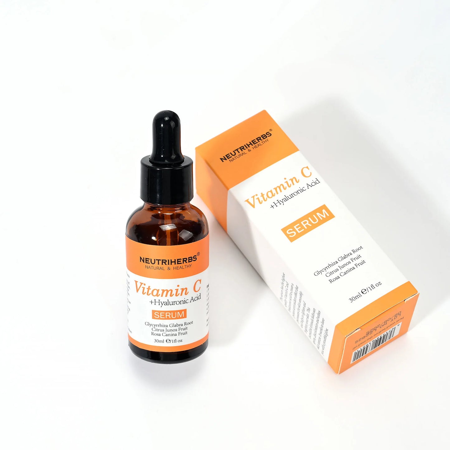 Neutriherbs 10 vitamin c serum hyaluronsyra serum for lyster