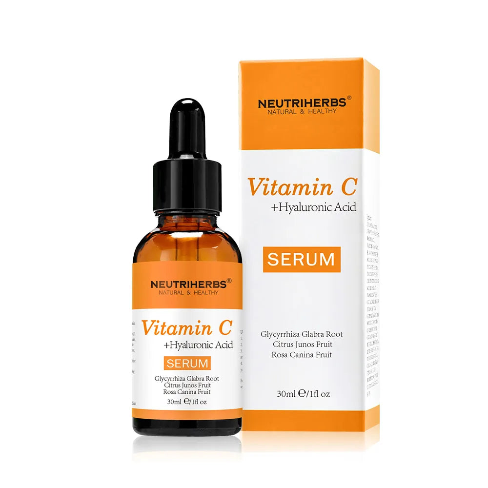 Neutriherbs 10 vitamin c serum hyaluronsyra serum for lyster