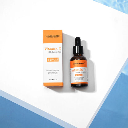 Neutriherbs 2 pack vitamin c serum 10 c vitamin 5 hyaluronsyra