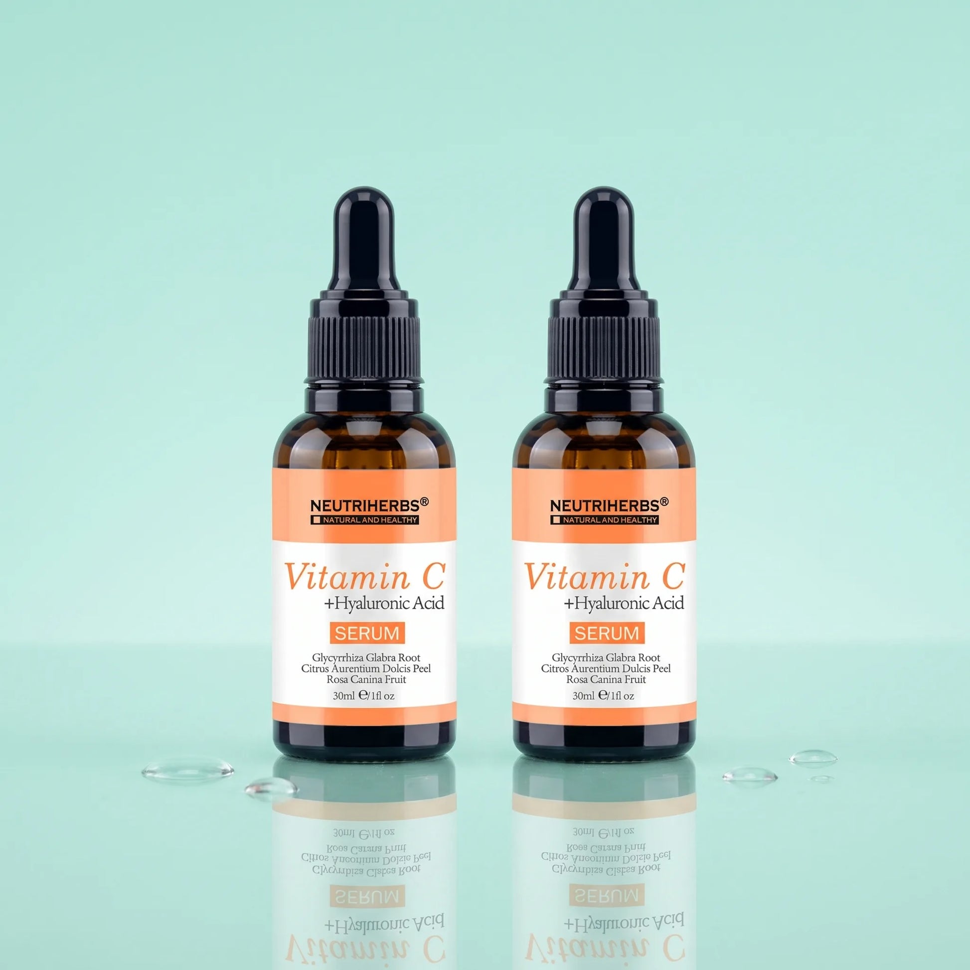 Neutriherbs 2 pack vitamin c serum 10 c vitamin 5 hyaluronsyra