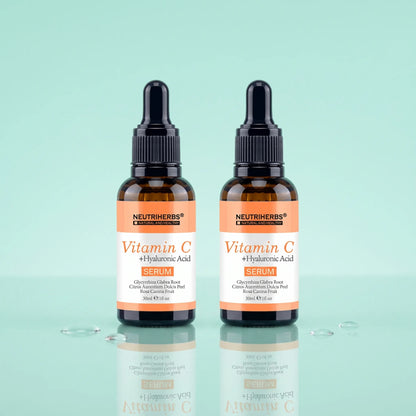 Neutriherbs 2 pack vitamin c serum 10 c vitamin 5 hyaluronsyra