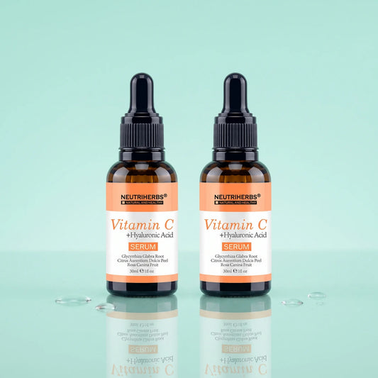 Neutriherbs 2 pack vitamin c serum 10 c vitamin 5 hyaluronsyra