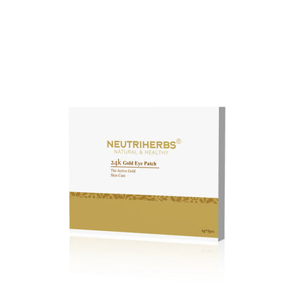Neutriherbs 24k gold eye patch uppiggande ogonmask