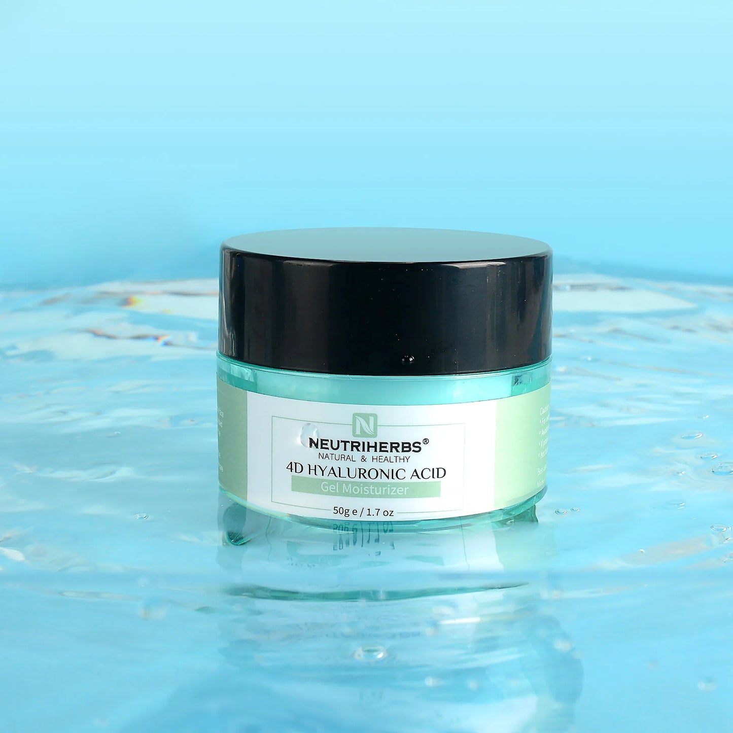 Neutriherbs 4d hyaluronsyra gel moisturizer aterfuktande gelkram