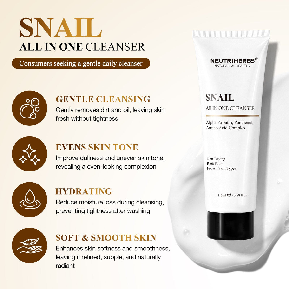 Snail Ansiktsrengöring – Neutriherbs