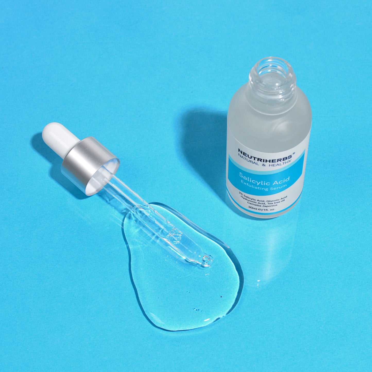 bha serum dropper macro