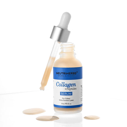 Neutriherbs collagen peptide serum for fastare hud