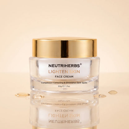 Neutriherbs lightening cream ljusar upp huden