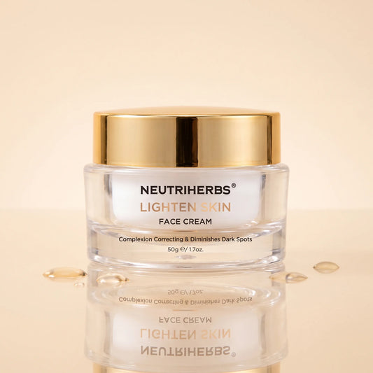 Neutriherbs lightening cream ljusar upp huden