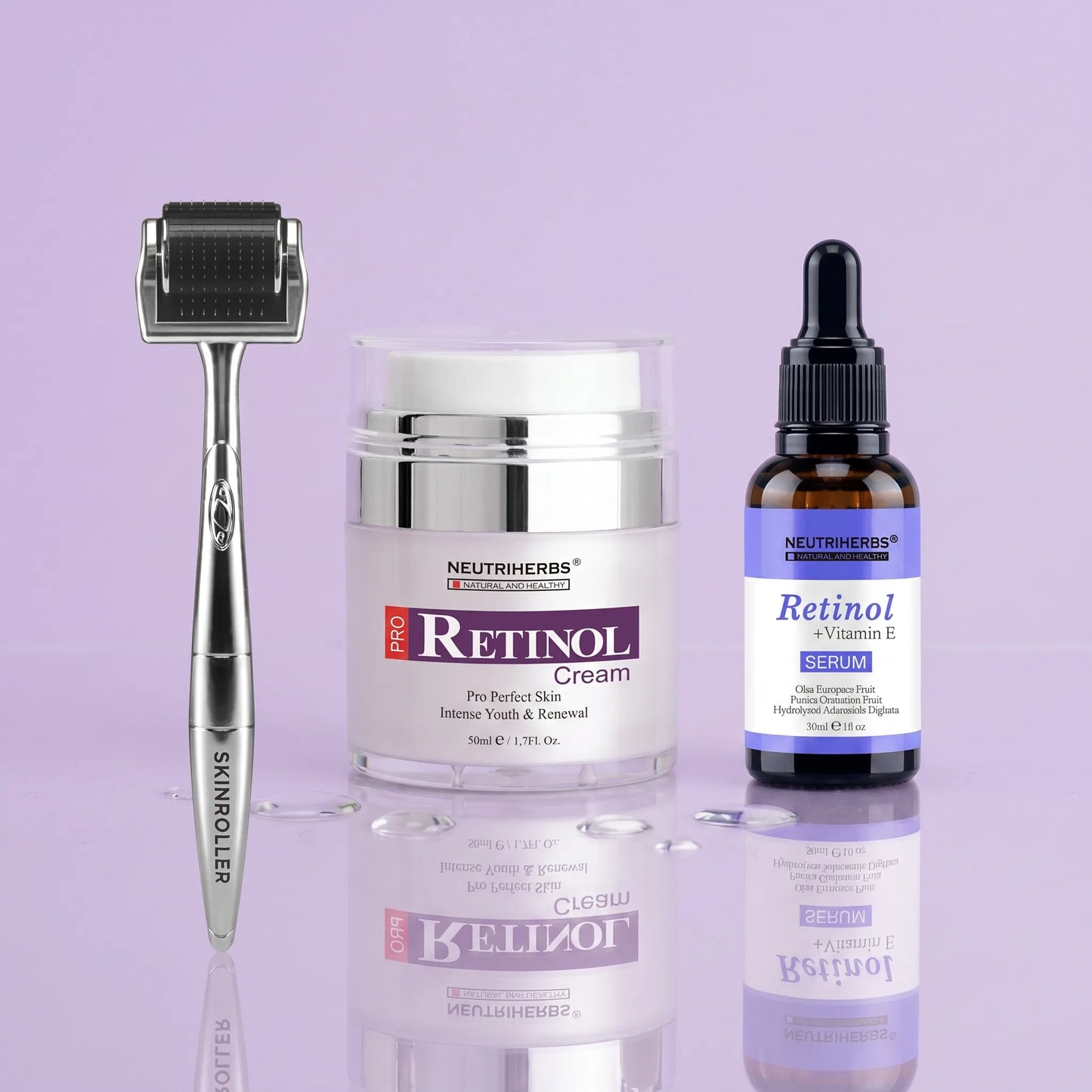 Neutriherbs Dermaroller & Retinol Kit
