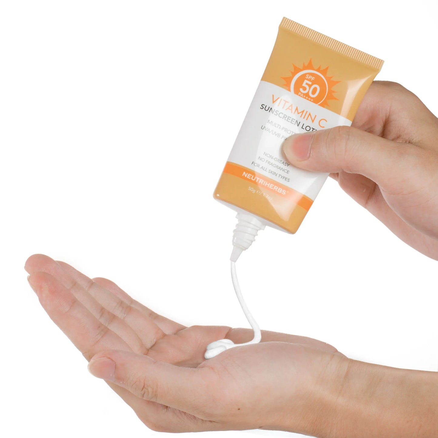 Neutriherbs solkram spf 50 hogt solskydd