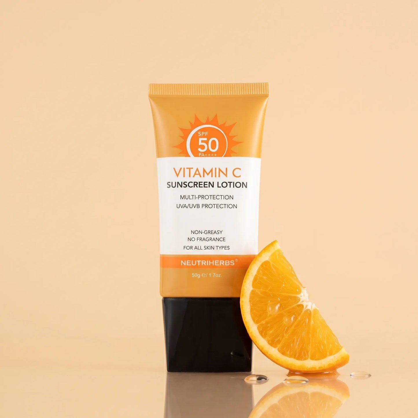 Neutriherbs solkram spf 50 hogt solskydd