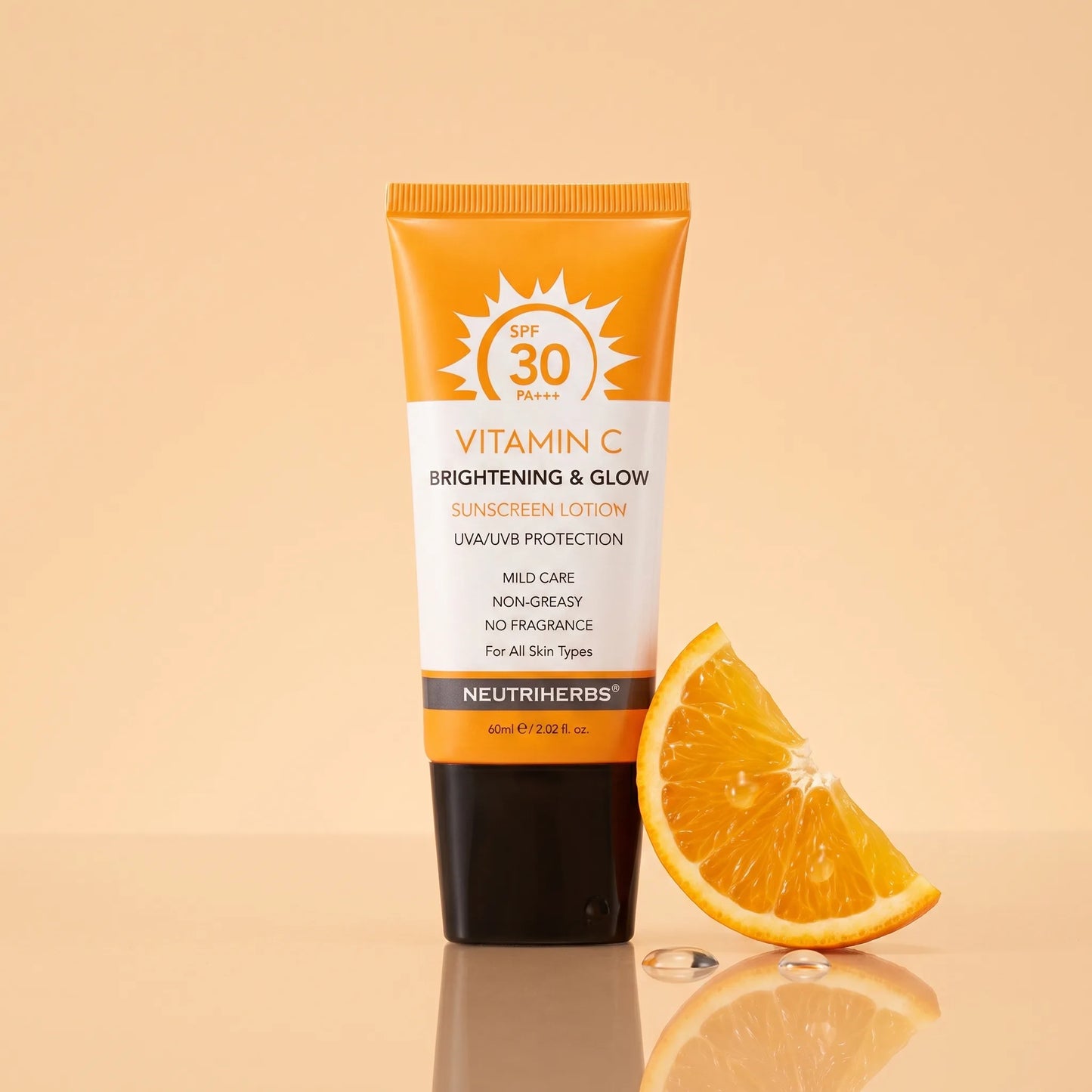 Neutriherbs solkram spf30 vitamin c lyster skydd