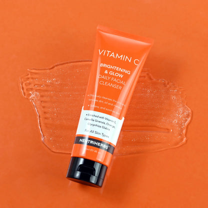 Neutriherbs vitamin c brightening glow daily facial cleanser neutriherbs