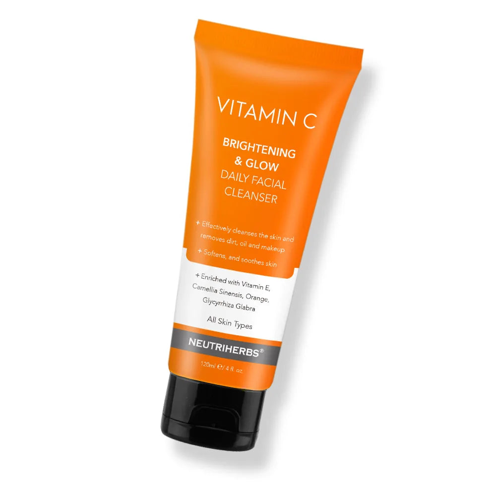 Neutriherbs vitamin c brightening glow daily facial cleanser neutriherbs