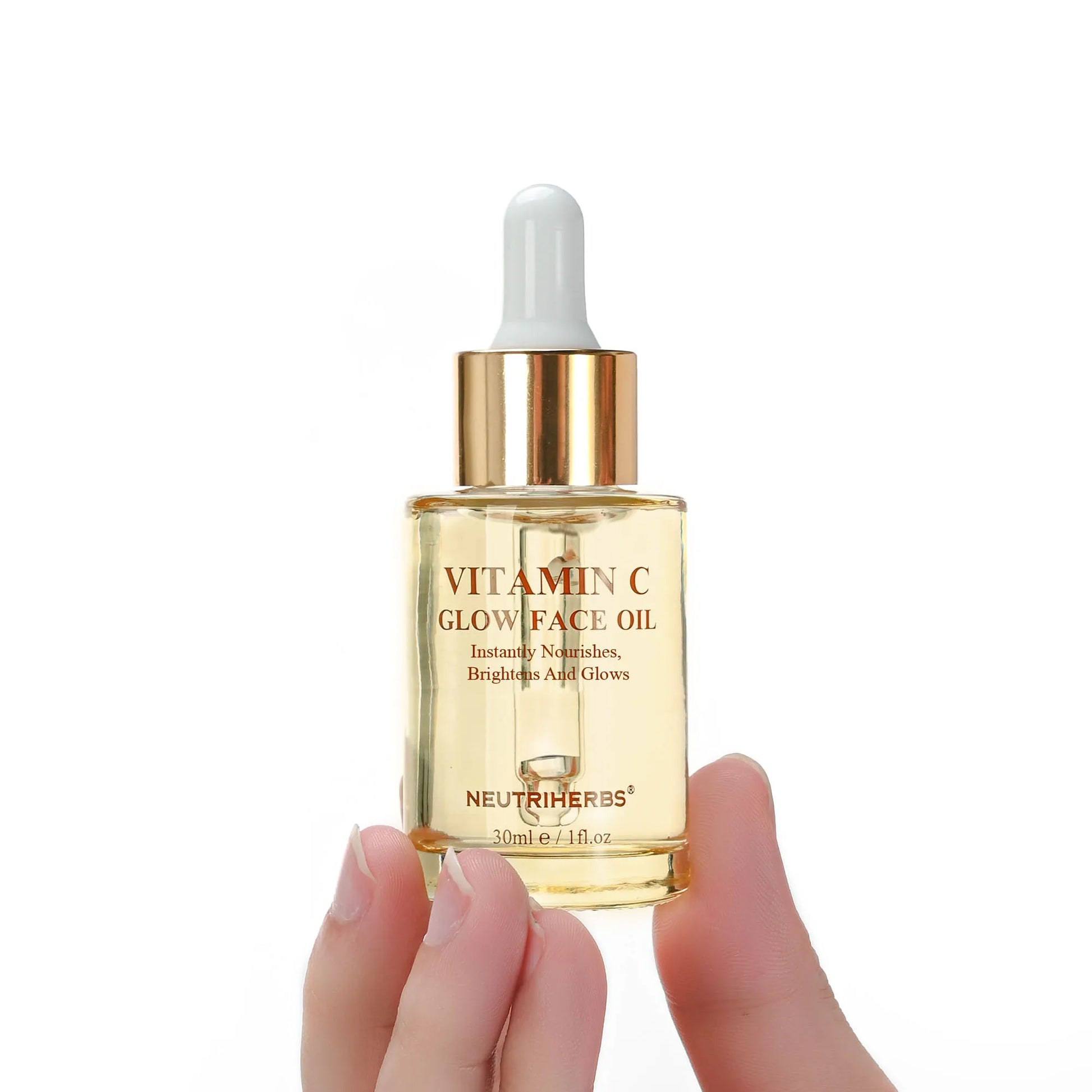 Neutriherbs vitamin c glow face oil ansiktsolja