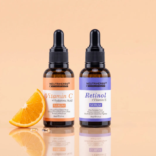 Neutriherbs Vitamin C + Retinol Serum Kit