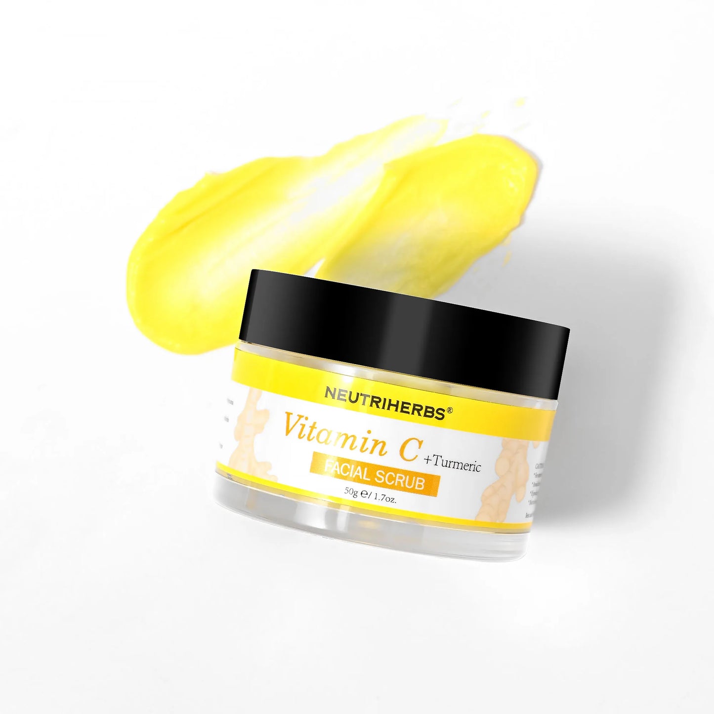 Neutriherbs vitamin c turmeric exfolierande skrubb ansiktsskrubb