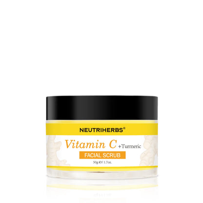 Neutriherbs vitamin c turmeric exfolierande skrubb ansiktsskrubb
