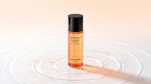 Neutriherbs Vitamin C Toner, persika vattenbakgrund